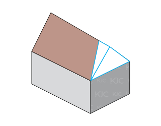 Hip to Gable Loft Conversion Drawing